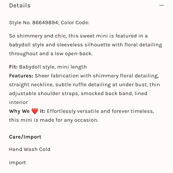 FREE PEOPLE All That Glitters Mini Dress - Picture 5 of 9